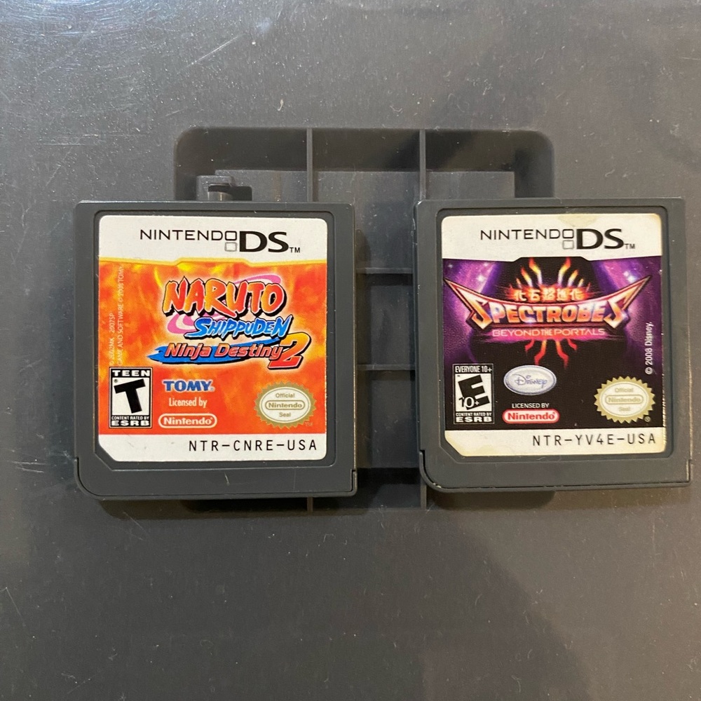 Naruto Shippuden Ninja Destiny 2 & Spectrobes Beyond the Portals Nintendo Games